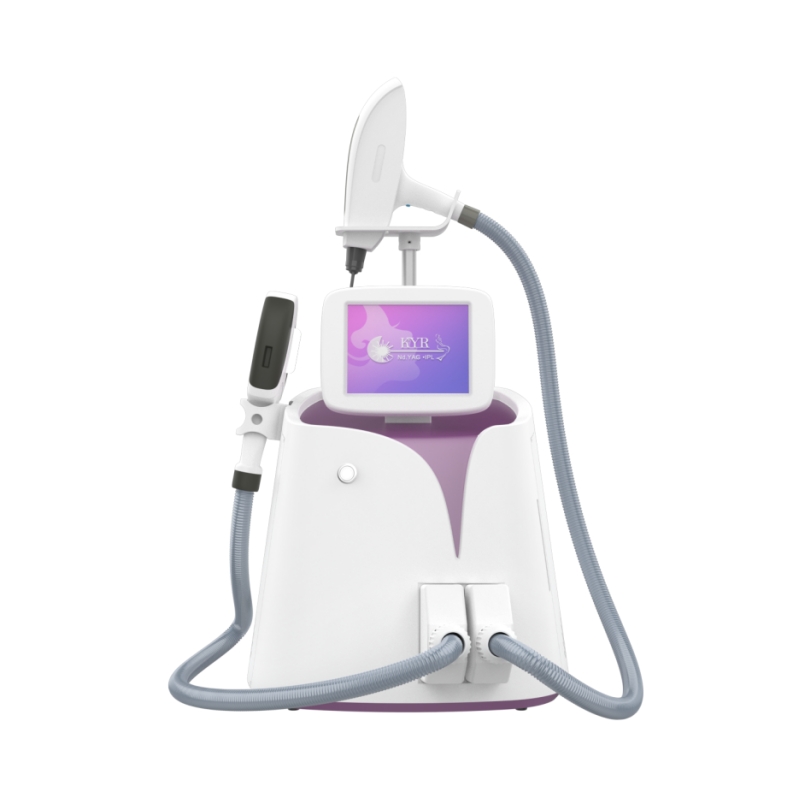 IPL Nd Yag Laser 2 In 1 Skin Rejuvenation Hair Removal Machine