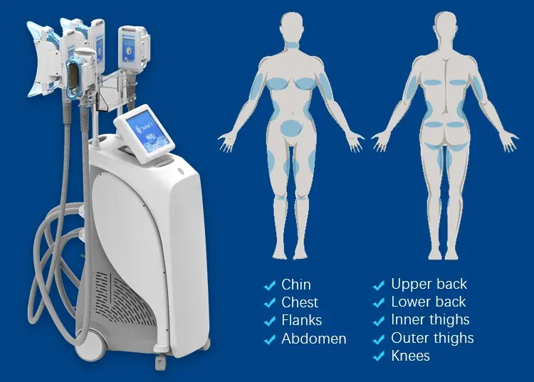 360 Coolplas fat freezing machine Body Slimming Weight Loss Machine