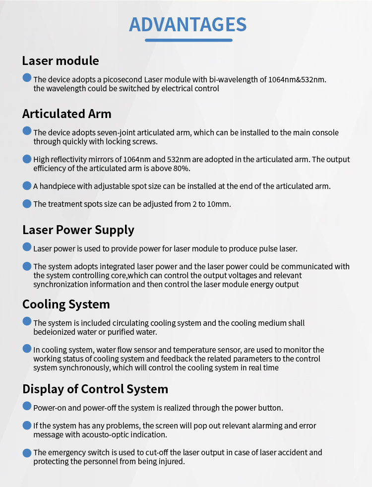 Picosecond laser machine