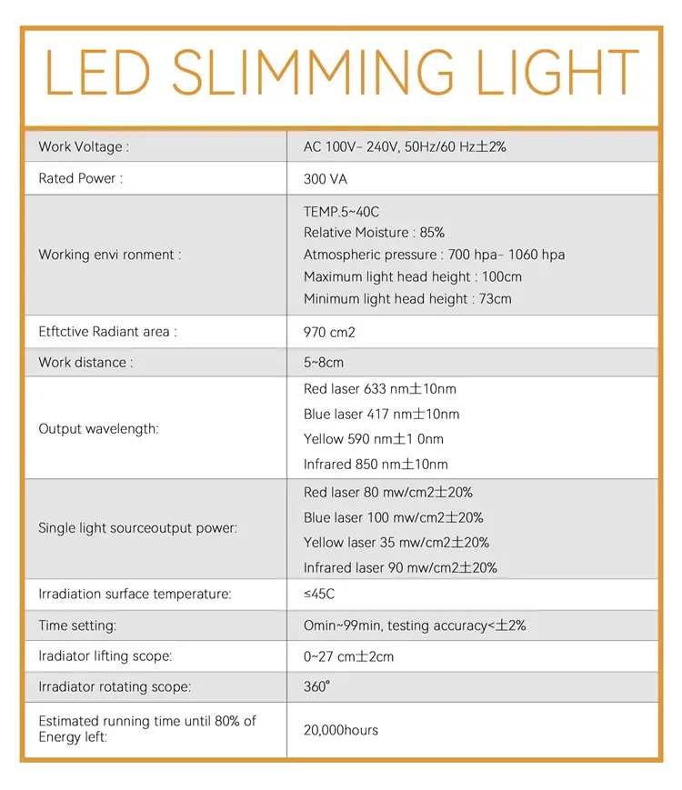 PDT Machine Led Facial Phototherapy Skin Care Therapy 