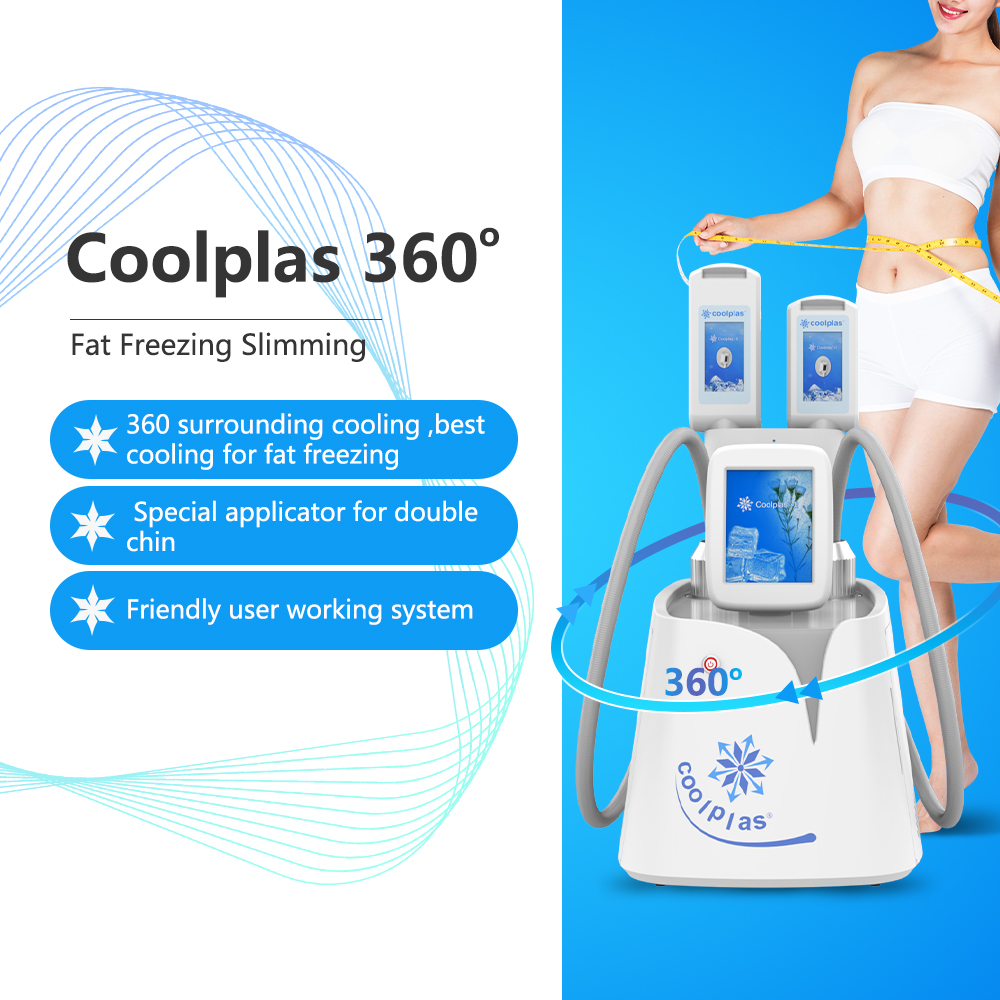 Portable Coolplas Cryolipolysis Machine for Body Slimming and Weight Loss