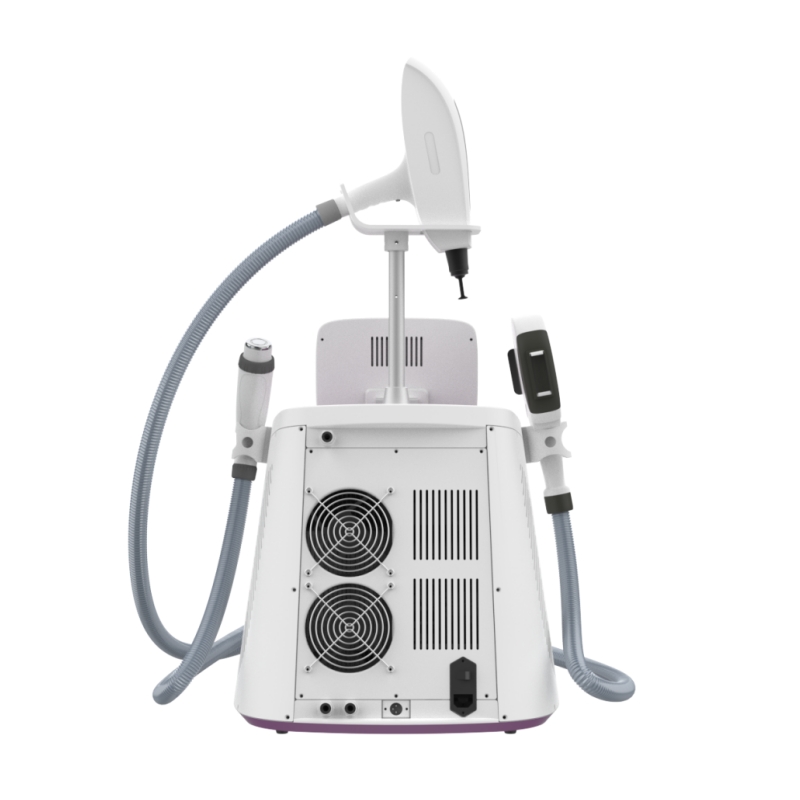IPL & Nd Yag Laser & RF 3 In 1 Skin Rejuveantion Hair Tattoo Removal Machine