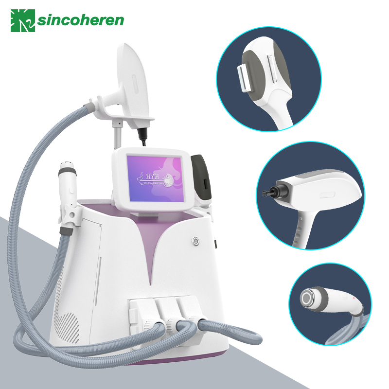 ipl nd yag laser rf machine