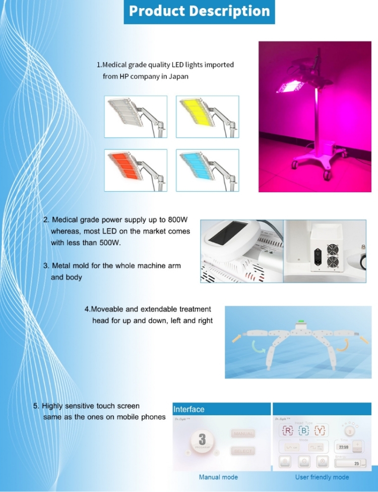pdt led light machine